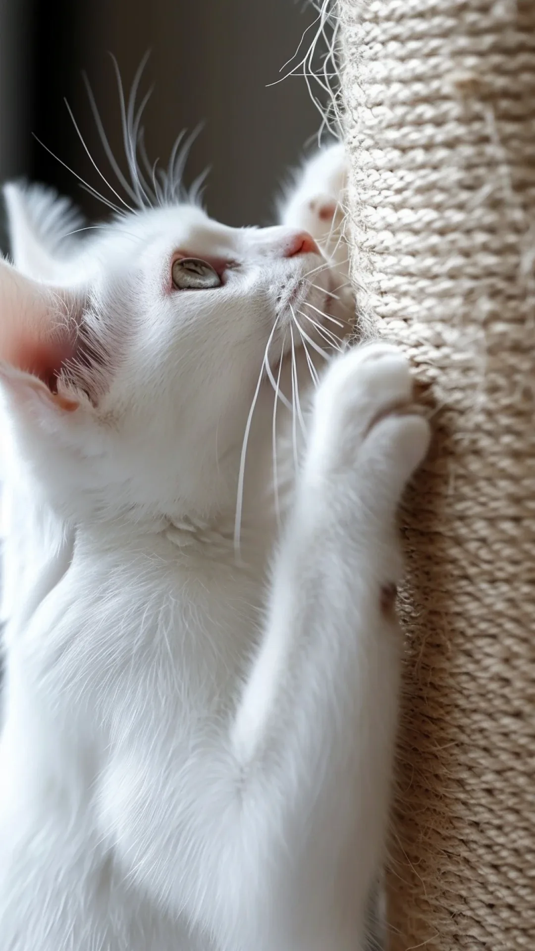 Gato branco de olho azul é surdo? 5 fatos